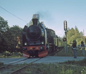 SWB 58 med utfärdståg 1979. Foto: Christian Guldberg