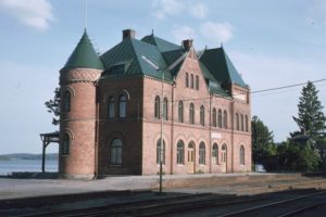 Nora stationshus 1979. Foto: Stefan Olsson